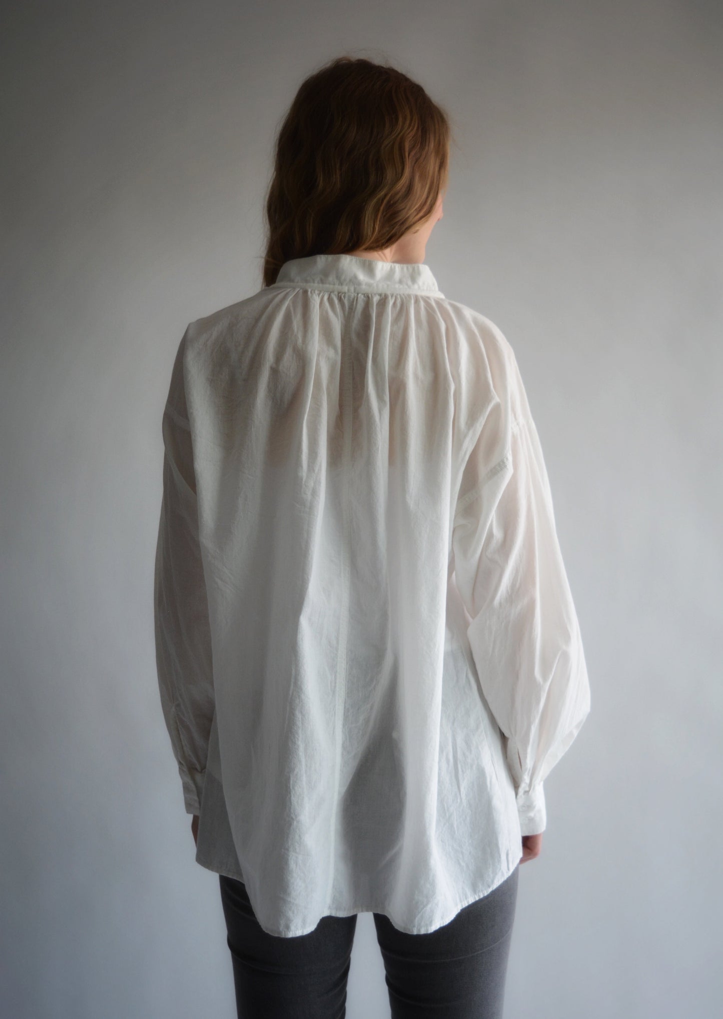 Blouse in Moonlight (White) color