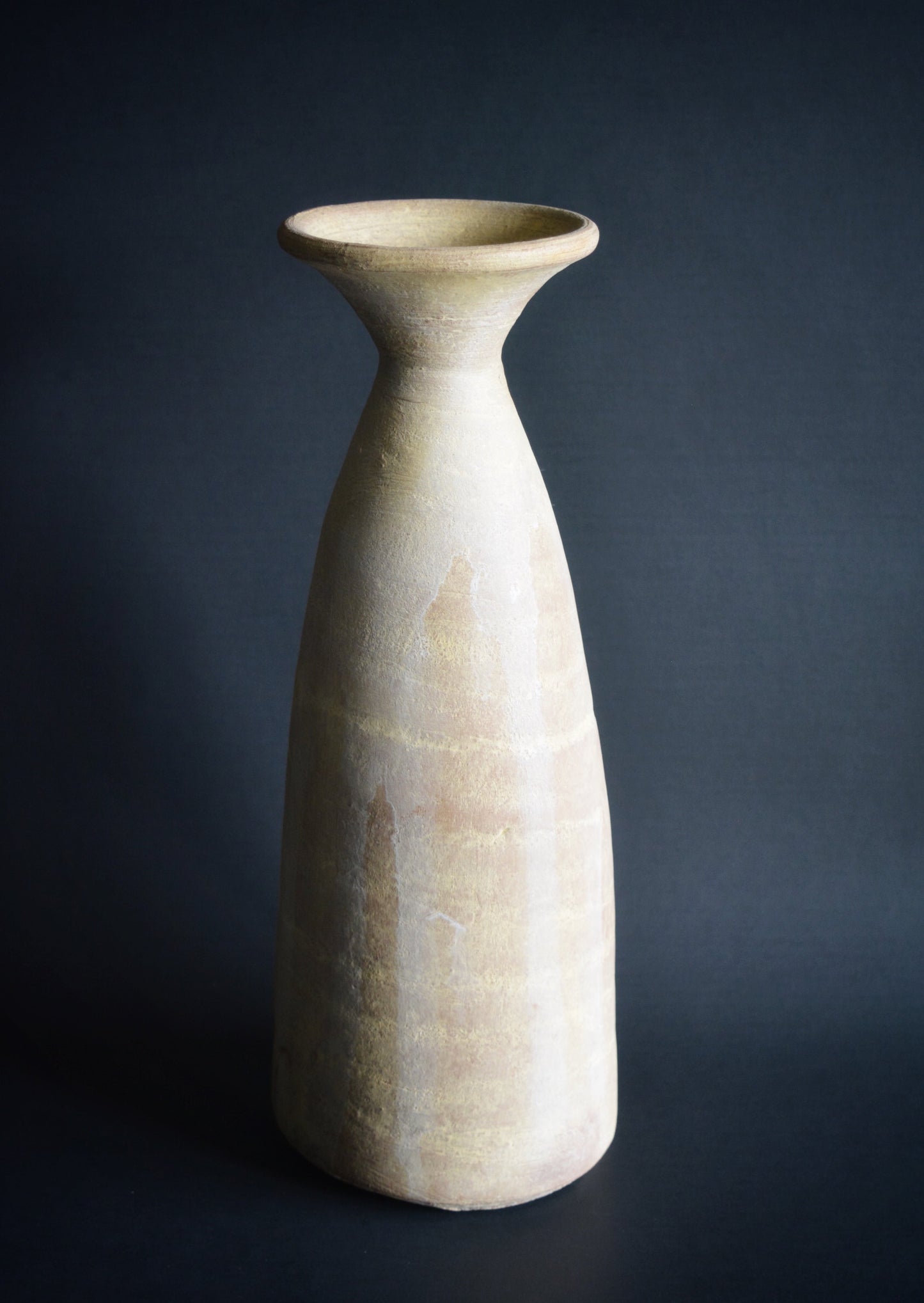 Antique Beige Limited Edition Handcrafted Ceramic Vase