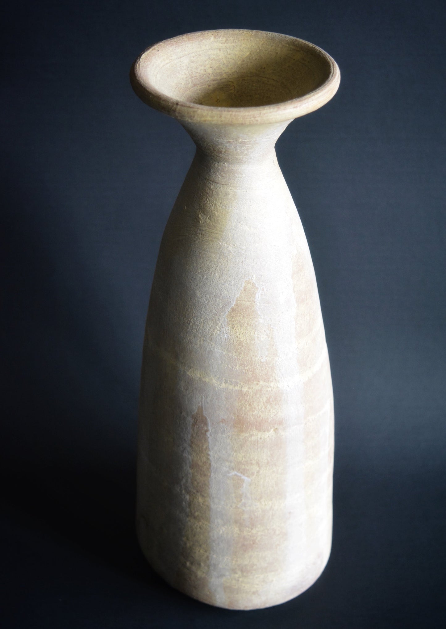 Antique Beige Limited Edition Handcrafted Ceramic Vase