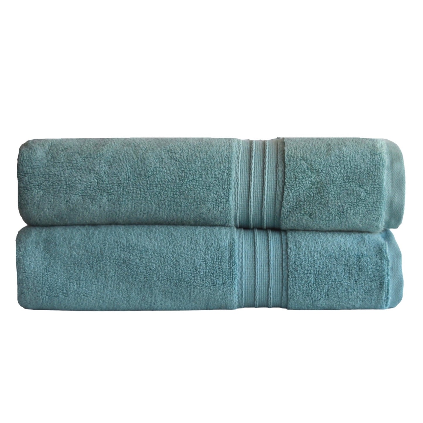 Luxury Lagoon Blue Cotton Bath Sheet