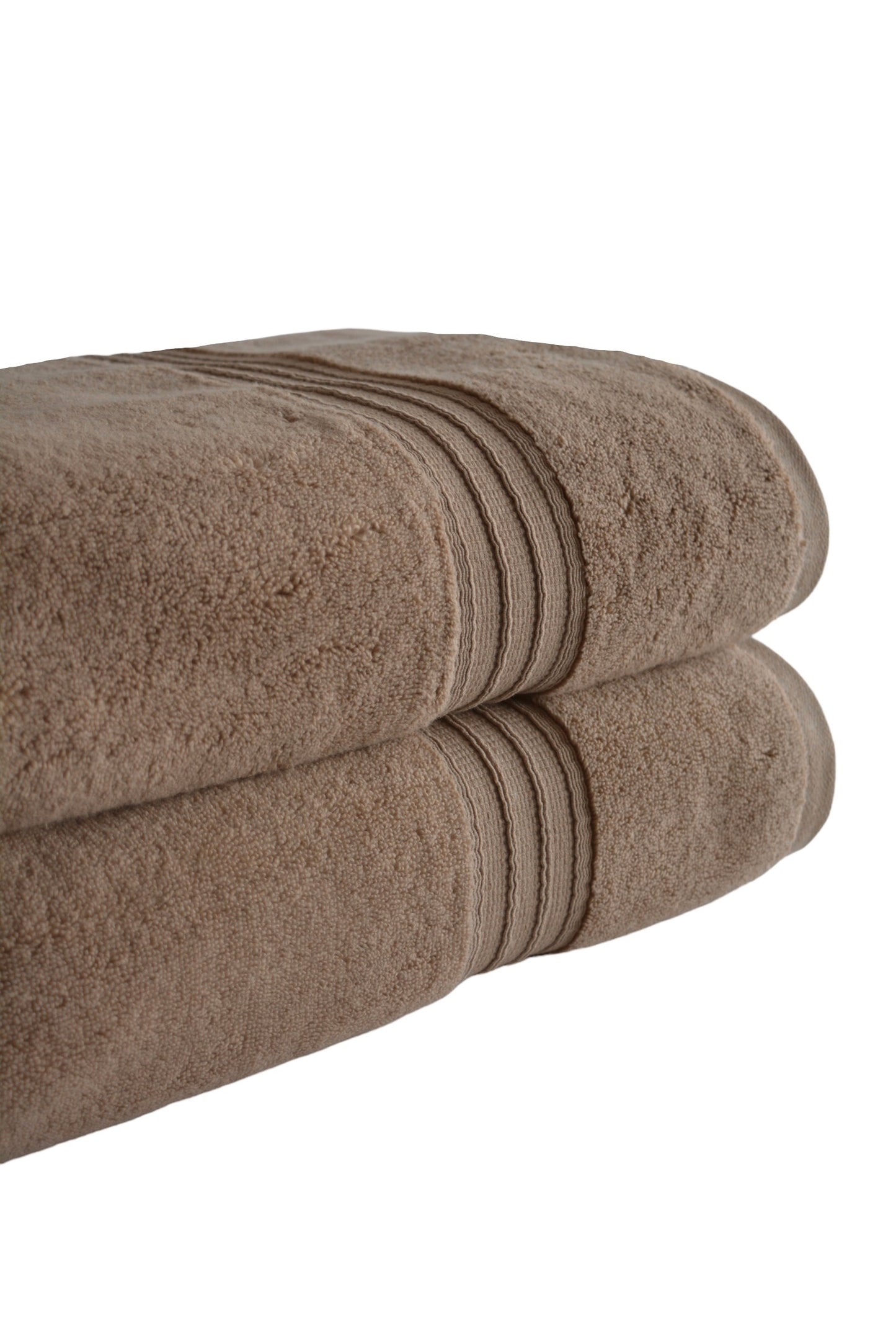 Luxury Caramel Brown Cotton Bath Sheet