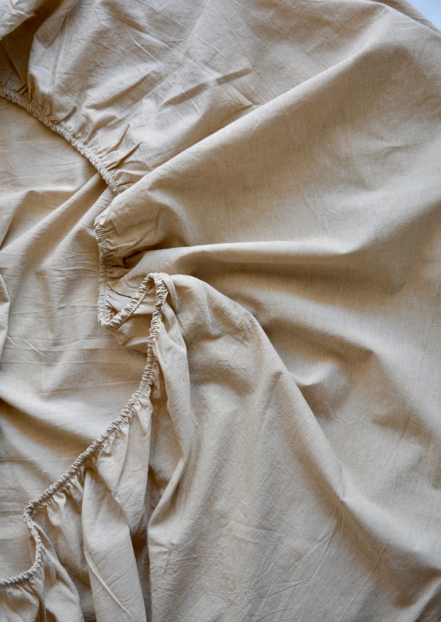 Fitted Sheet, Queen size in Sand Dune Beige color