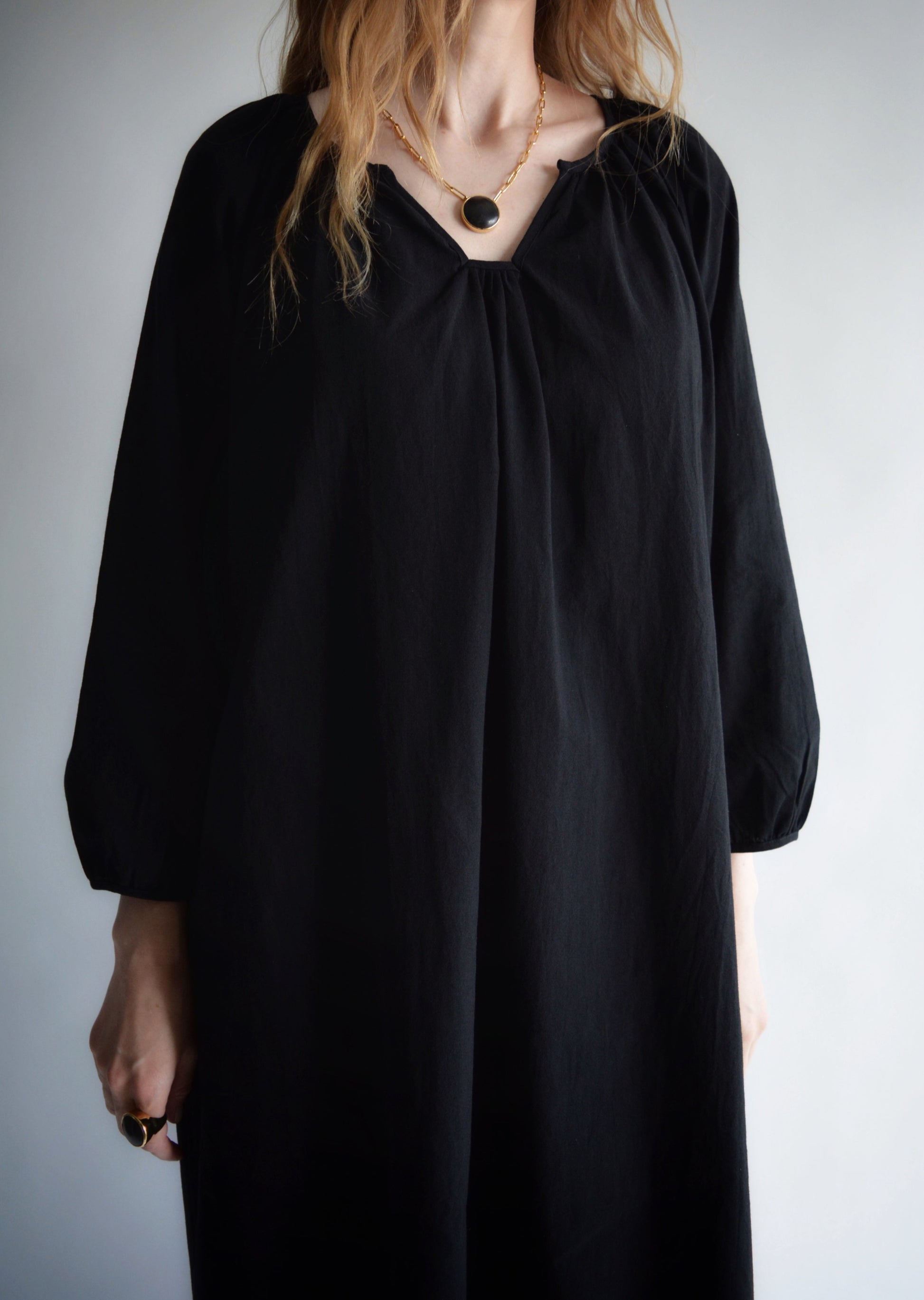Oversized dress in Black color Oversized dress in Black color