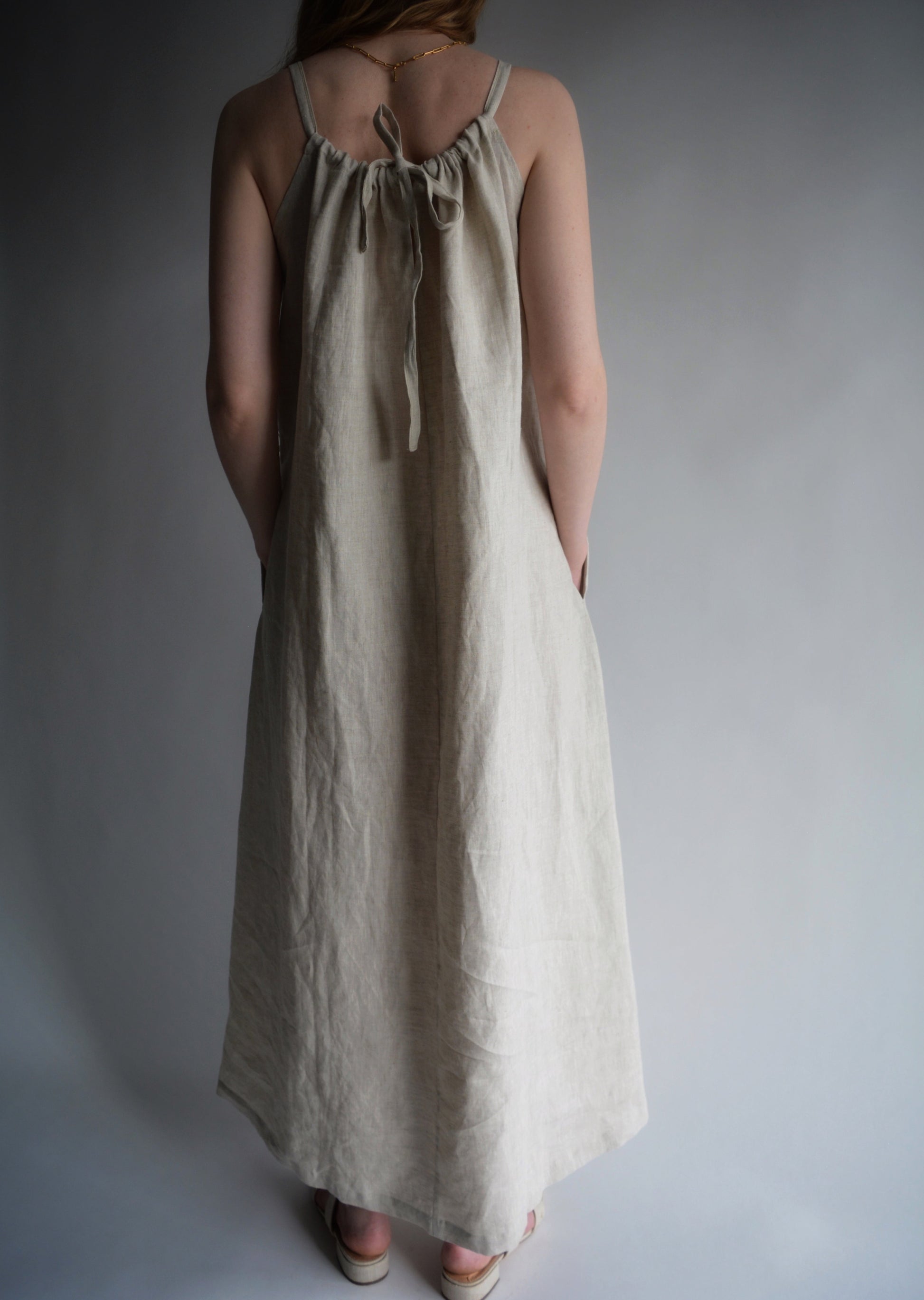 Oversized European Linen Dress in Natural color Oversized European Linen Dress in Natural color