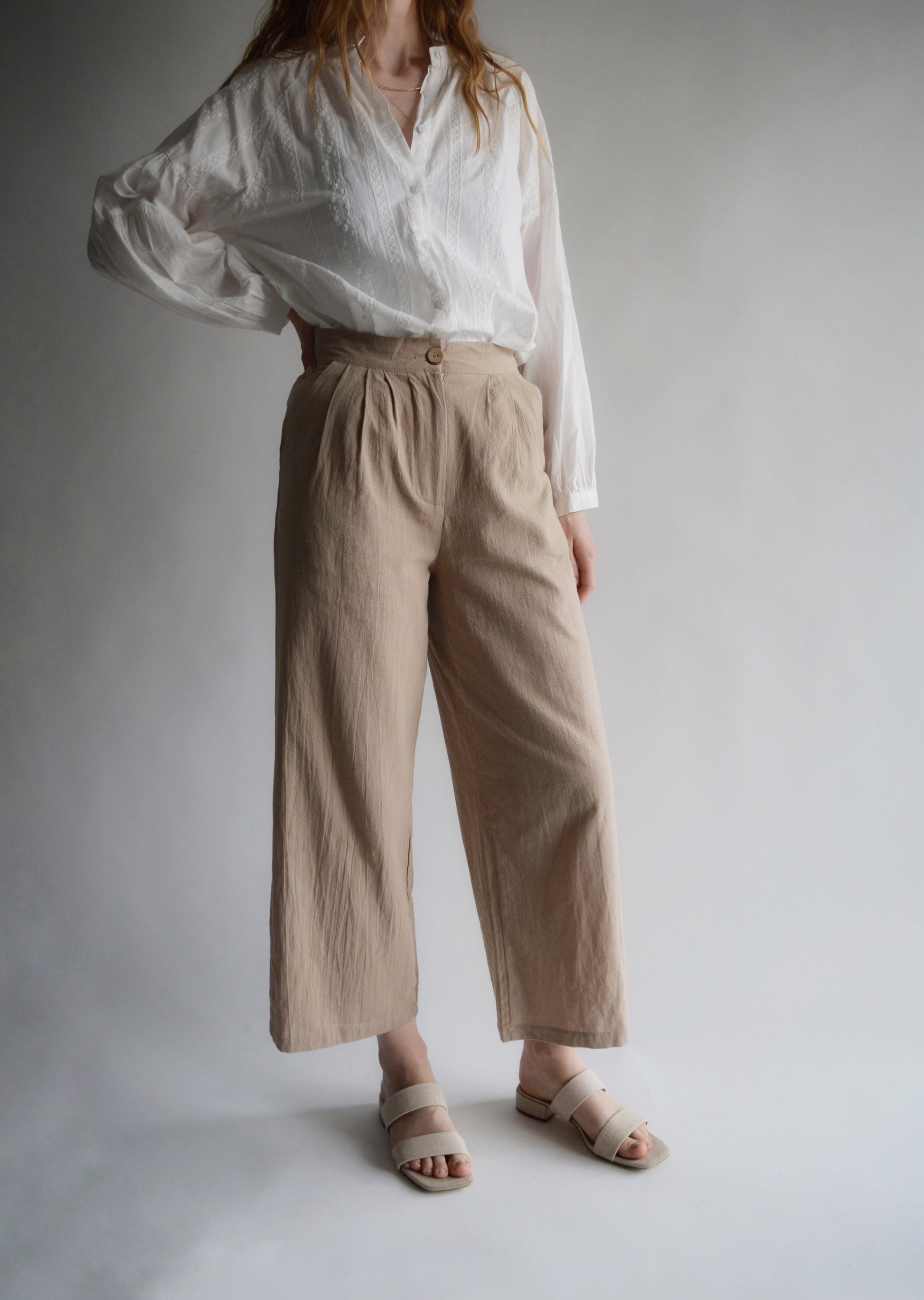 Pants in Iced Latte color