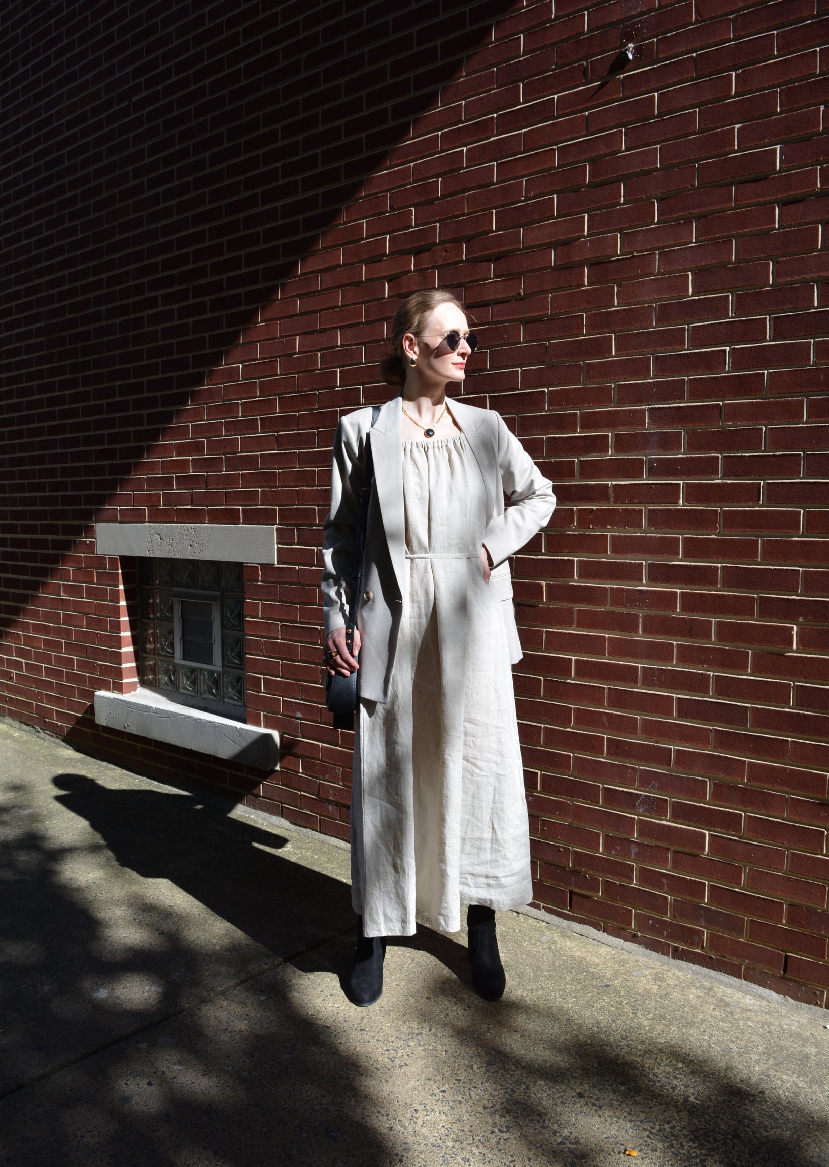 Linen Dress MOON main image 0