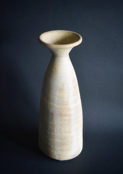 Antique Beige Limited Edition Handcrafted Ceramic Vase