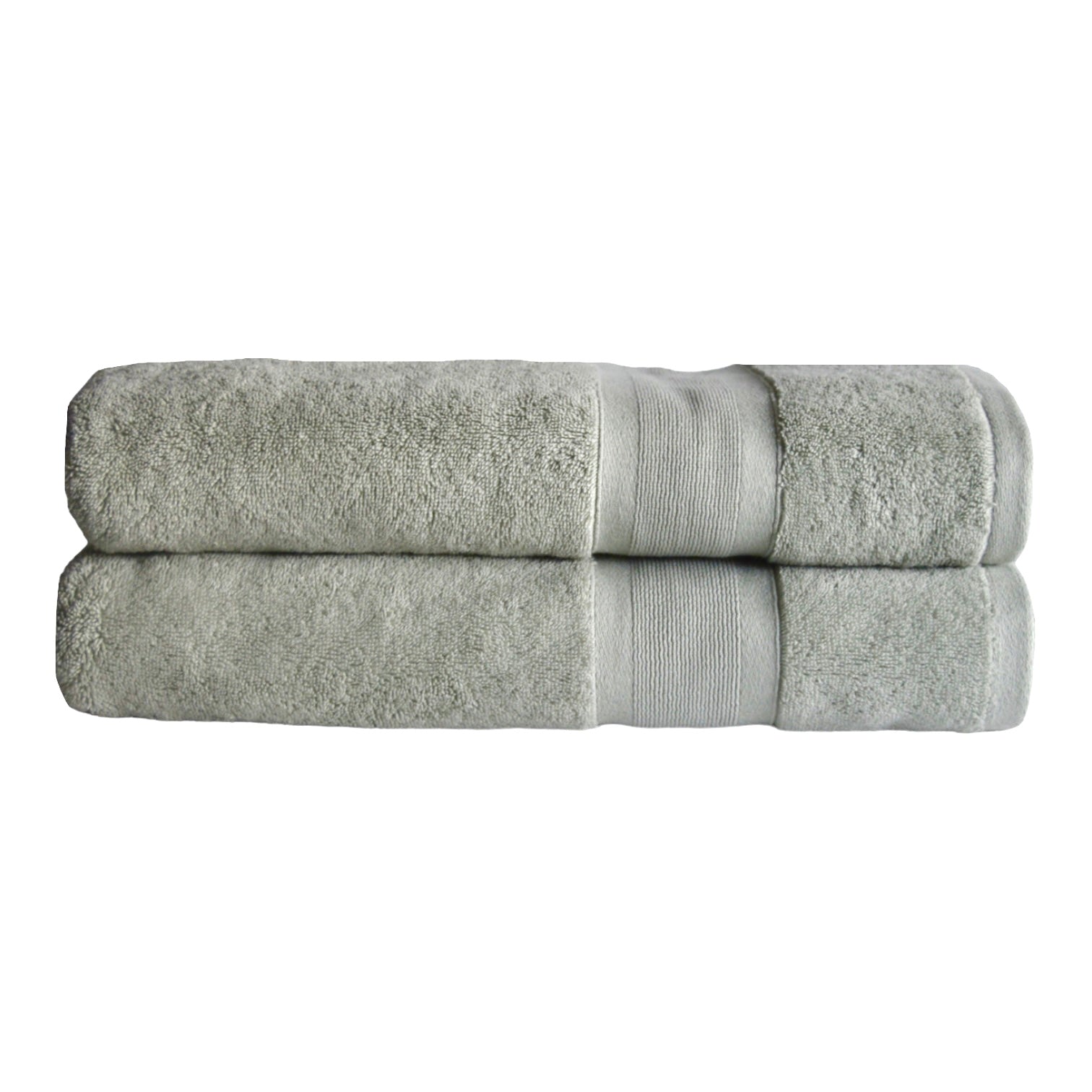 Combed Turkish Cotton Towel Set in Pale Sage color Moon Mountain