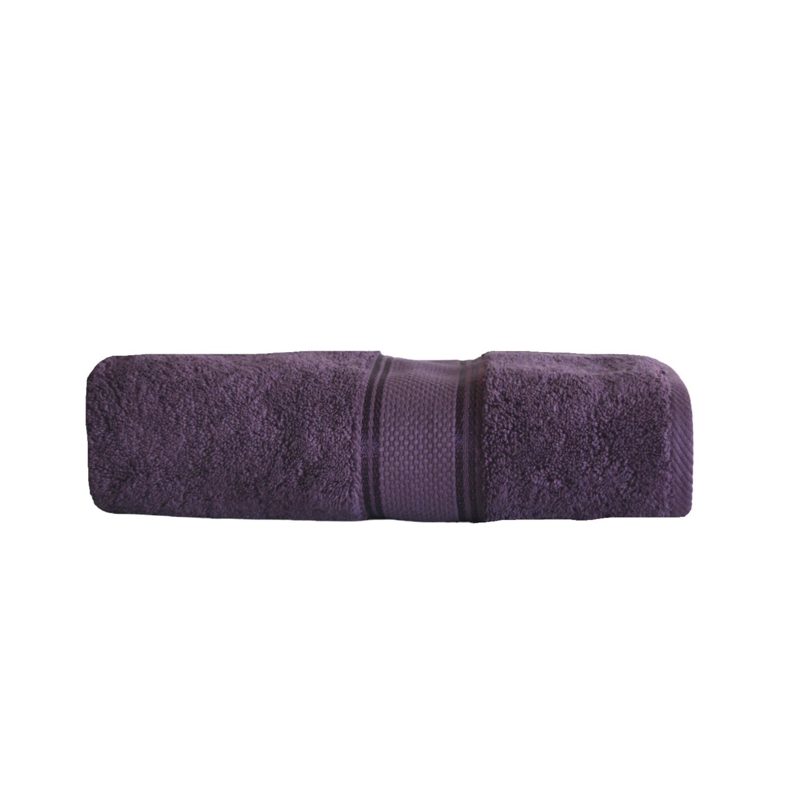 Turkish Cotton Towel Set in Dark Violet color