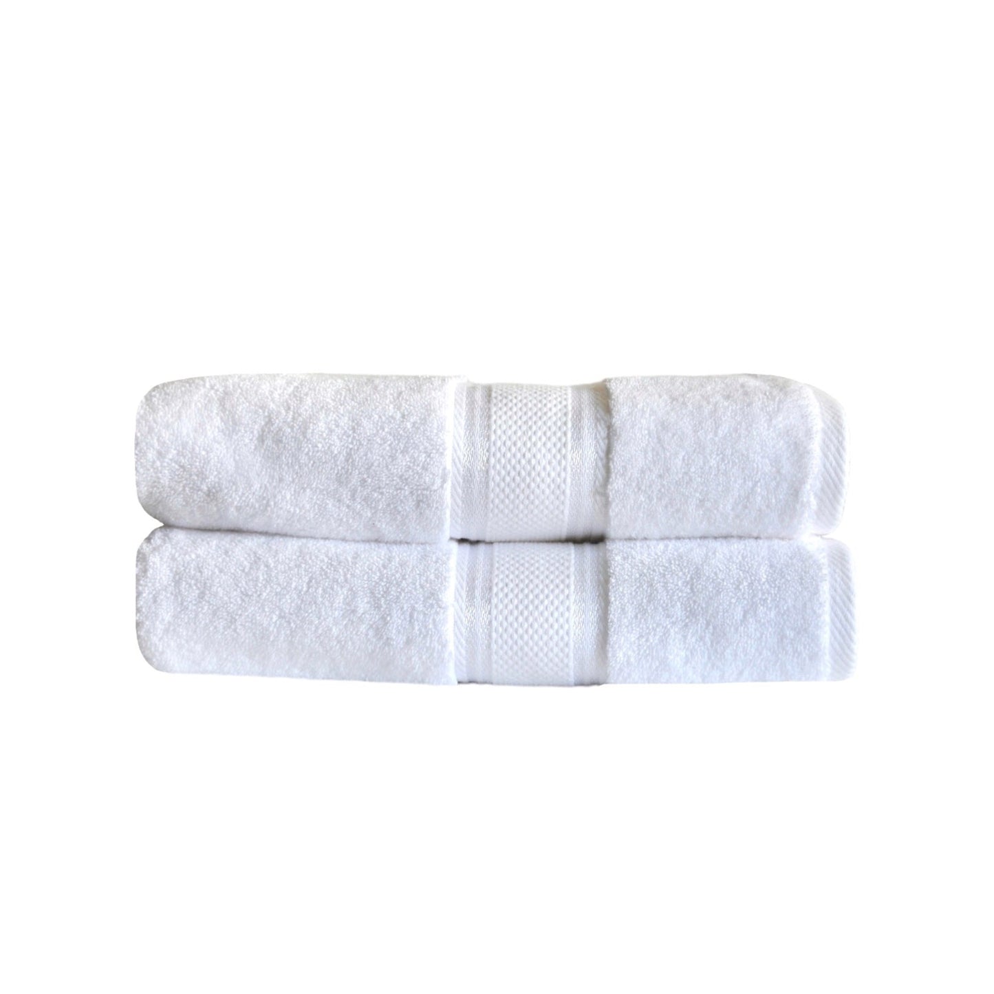 Turkish Cotton Towel Set in White color