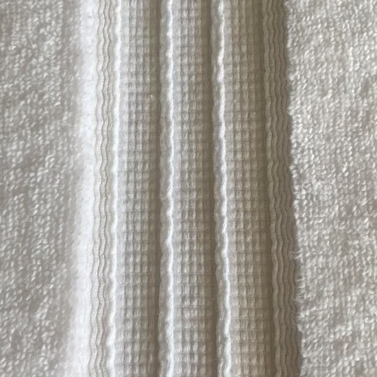 Luxury White Cotton Bath Sheet
